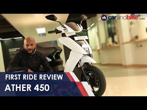Ather 450 Electric Scooter First Ride Review | NDTV carandbike