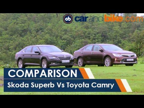 Toyota Camry Hybrid Vs Skoda Superb Comparison - NDTV CarAndBike