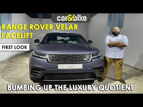 First Look: Range Rover Velar Facelift