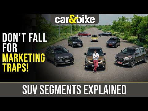 Which SUV Falls In What Segment?