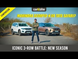 Mahindra Scorpio-N Vs Tata Safari: Automotive Icons Face Off Mahindra Scorpio-N Vs Tata Safari: Automotive Icons Face Off