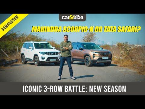 Mahindra Scorpio-N Vs Tata Safari: Automotive Icons Face Off
