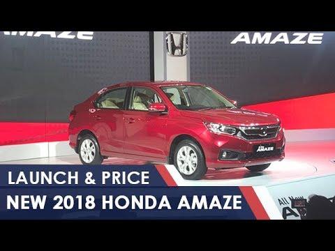 New Honda Amaze 2018 Launched | Prices & Specs | NDTV carandbike