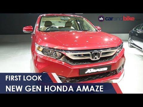 #AutoExpo2018: Next Generation Honda Amaze Unveiled | NDTV carandbike