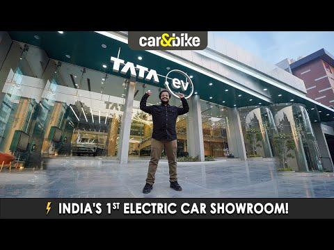 Visiting Tata EV Store -- India's FIRST electric car showroom!
