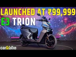 E3 Trion AI-powered electric scooter launched in India: Smartest EV scooter yet? | walkaround | E3 Trion AI-powered electric scooter launched in India: Smartest EV scooter yet? | walkaround |
