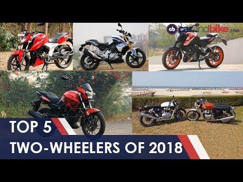 Top 5 Two-Wheelers Of 2018 | NDTV carandbike