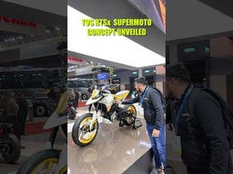 TVS RTSx supermoto concept ka unveiled kiya hai Bharat Mobility Global Expo par. TVS RTSx supermoto concept ka unveiled kiya hai Bharat Mobility Global Expo par.