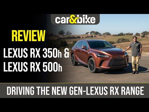 2023 Lexus RX 350h & 500h Review