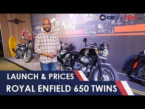 Royal Enfield 650 Twins Launched; Prices Begin At Rs. 2.5 Lakh