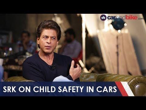 Shah Rukh Khan Talks On Child Safety | NDTV carandbike