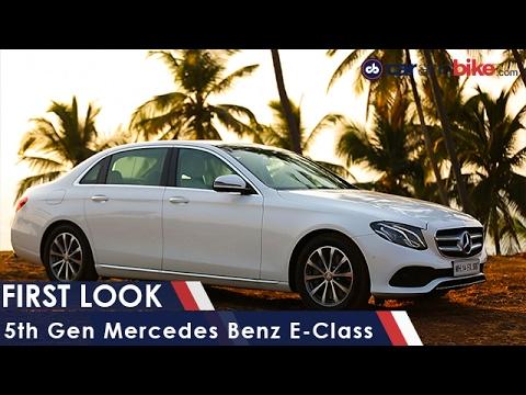5th Gen Mercedes-Benz E-Class First Look - NDTV CarAndBike