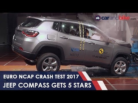 Jeep Compass Scores 5 Stars at Euro NCAP Crash Test | NDTV CarAndBike Jeep Compass Scores 5 Stars at Euro NCAP Crash Test | NDTV CarAndBike