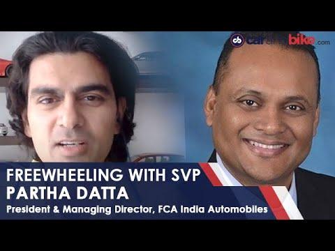 Freewheeling with SVP: Live with Partha Datta, FCA India | carandbike