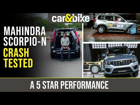 Mahindra Scorpio-N Crash Tested } Another 5 Star SUV From Mahindra