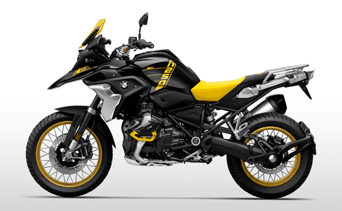 BMW R 1250 GS Striking Black and yellow