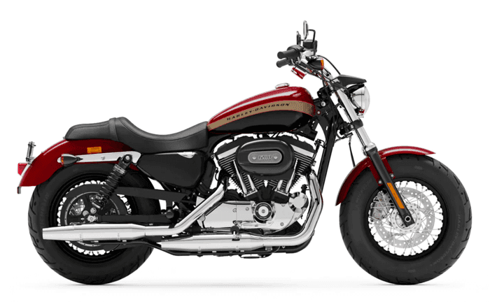 Harley-Davidson 1200 Custom Billiard Red/Vivid Black