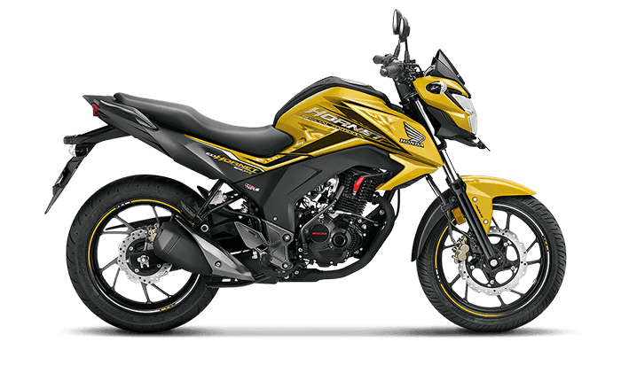 Honda CB Hornet 160R Dazzle Yellow Metallic