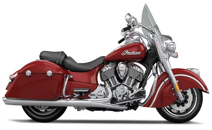 Indian Springfield Indain Motorcycle Red