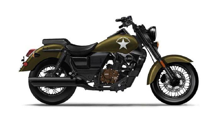 UM Motorcycles Renegade Commando Olive Green
