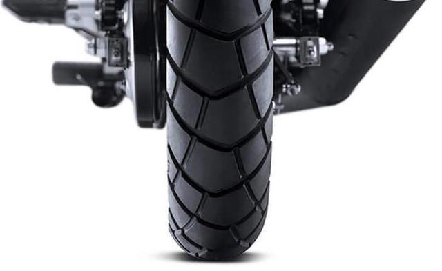 Wide  Large Tyres With Best In Class Road Grip  Stability