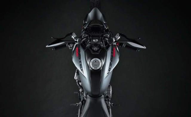 Ducati Monster Fuel Tank View