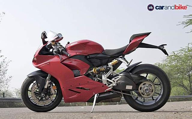 Ducati Panigale V2 Left Side Facing View