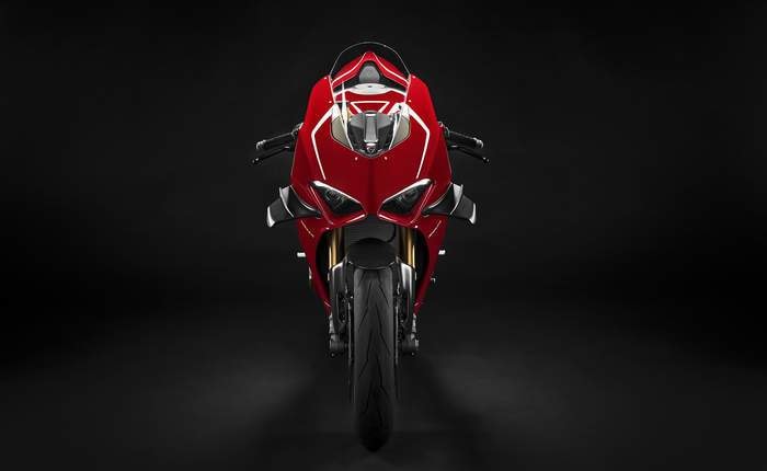 Panigale V4r Red Front View Panigale V4r Red Front View
