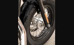 Harley Davidson 1200 Custom Black Laced Steel Wheels