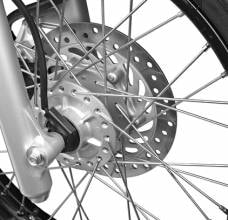 Straight Pull Spokes At The Rear For Tough Terrains Straight Pull Spokes At The Rear For Tough Terrains