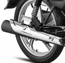 Chrome Plated Muffler And Rugged Shockers