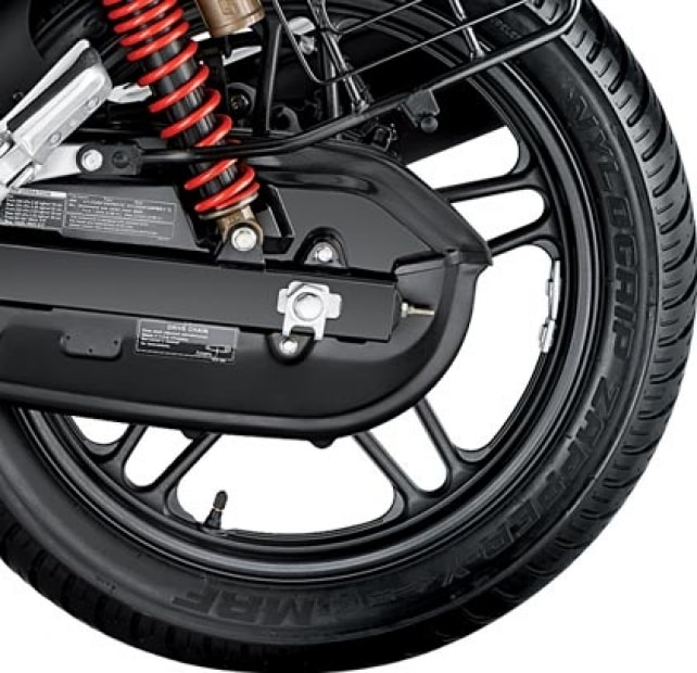 Wider Rear Tubless Tyre Wider Rear Tubless Tyre