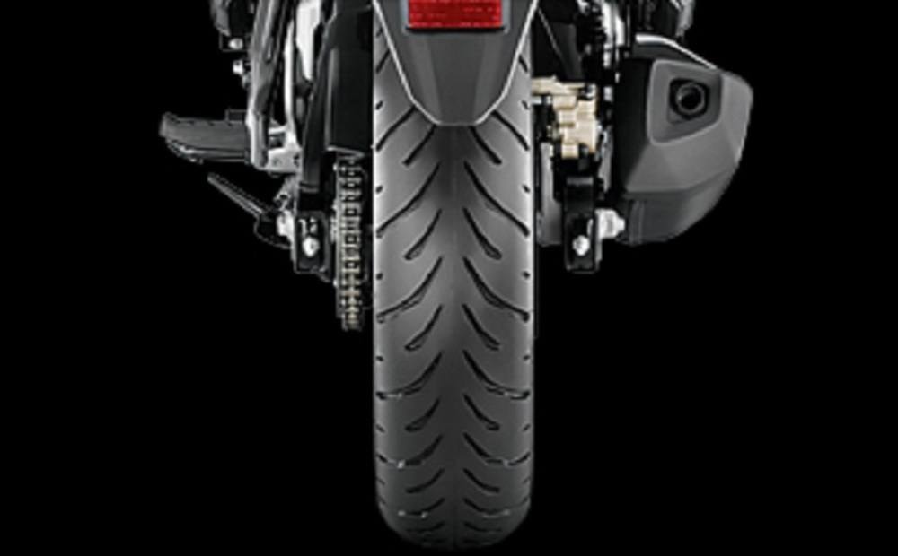Wider Rear Tyre Wider Rear Tyre