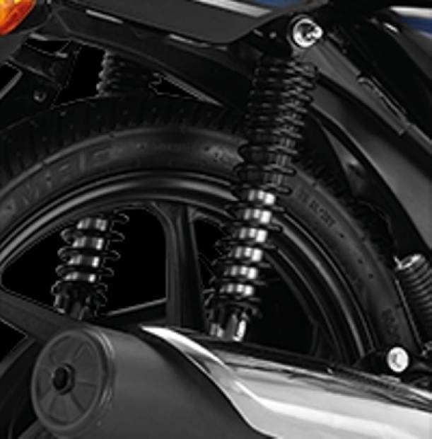 5 Step Adjustable Rear Suspension 5 Step Adjustable Rear Suspension