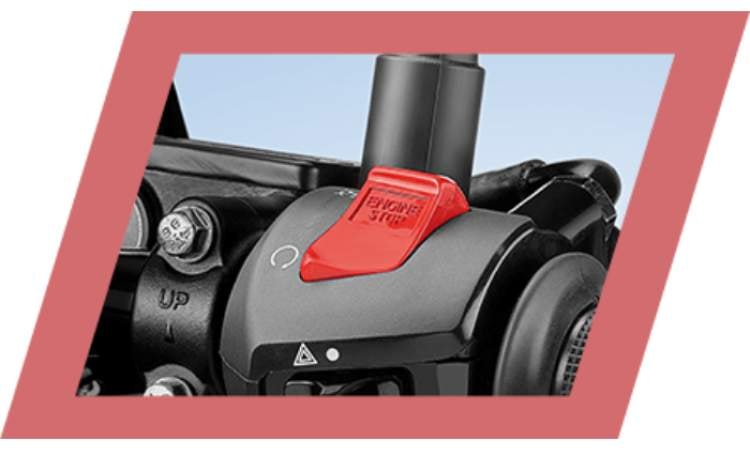 Engine Stop Switch. Engine Stop Switch.