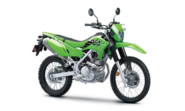 Kawasaki KLX230 Lime Green Colour TWO O Kawasaki KLX230 Lime Green Colour TWO O