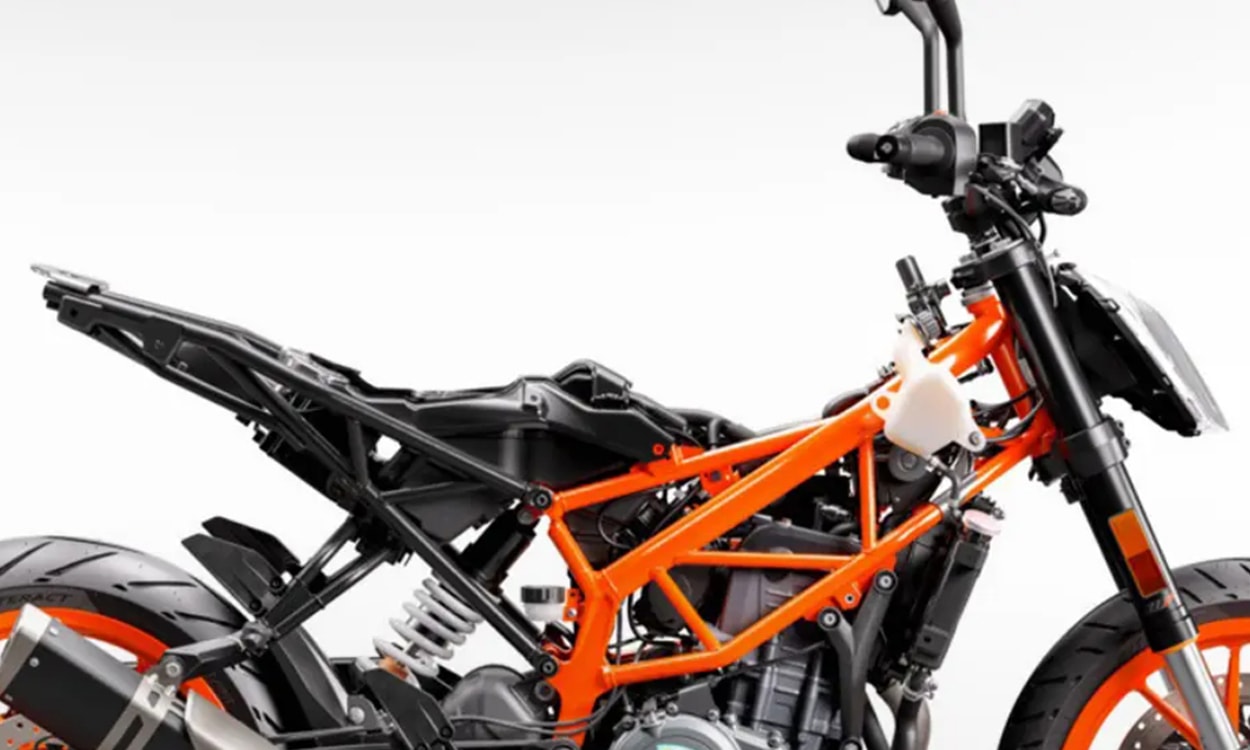 Ktm 200 Duke Split Streel Trellis Frame Ktm 200 Duke Split Streel Trellis Frame