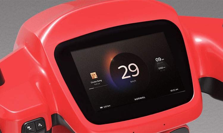 Ola S1 Air Speedometer Ola S1 Air Speedometer