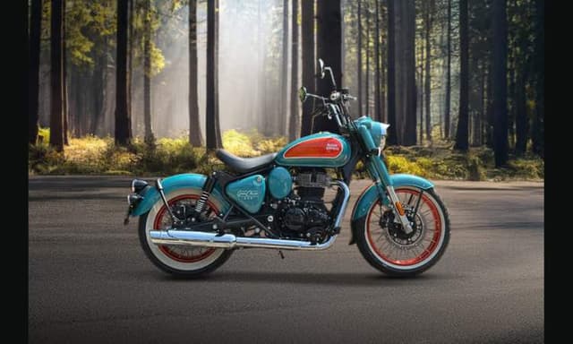 Classic 350 Redditch Blue Royal Enfield Classic Blue Colour 350