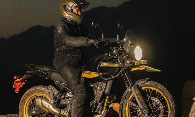 Royal Enfield Himlayan 450 Sideview Royal Enfield Himlayan 450 Sideview