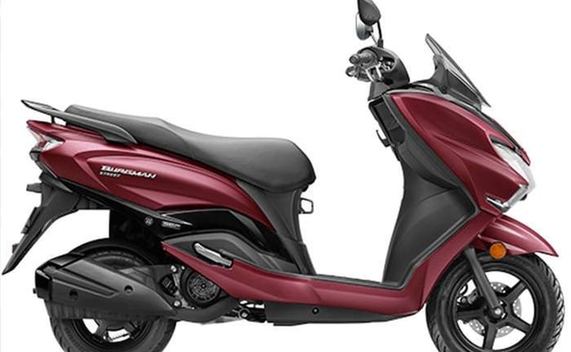 Suzuki Burgman Side View Suzuki Burgman Side View