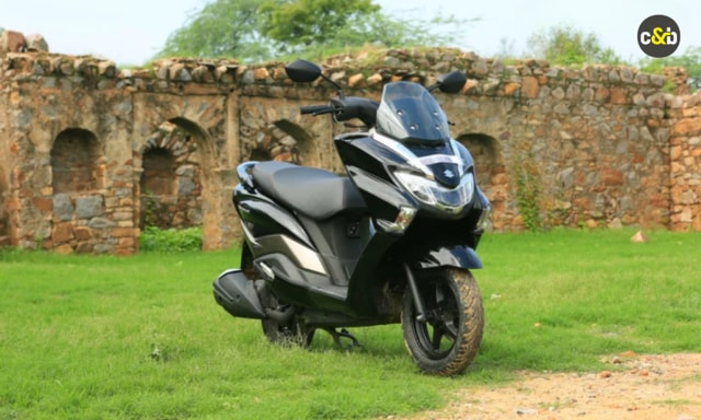 Suzuki Burgman Street Right Side View Suzuki Burgman Street Right Side View