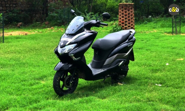 Suzuki Burgman Street Side View Suzuki Burgman Street Side View