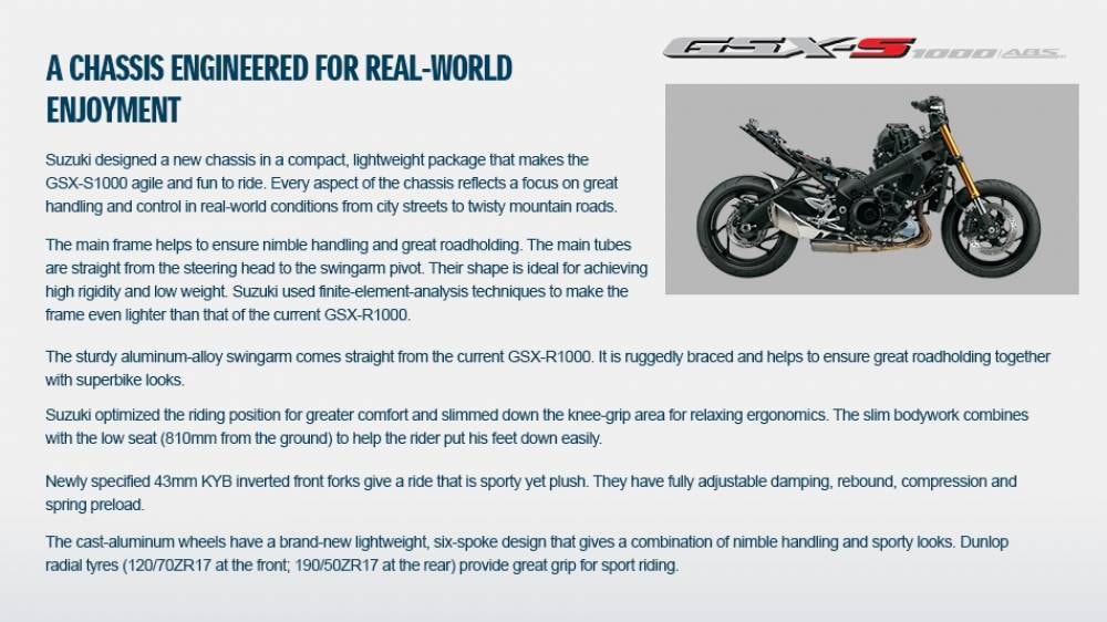 A Chassis Engineered For Real World Enjoyment A Chassis Engineered For Real World Enjoyment
