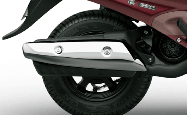 Suzuki Access Chrome Muffler Cover Suzuki Access Chrome Muffler Cover