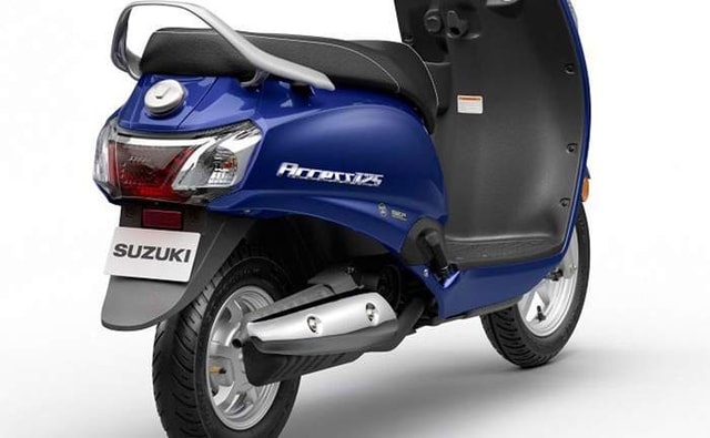 Suzuki Access Rear View Suzuki Access Rear View