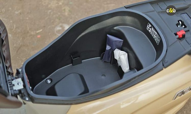 Suzuki New Access 125 Seat Storage Suzuki New Access 125 Seat Storage