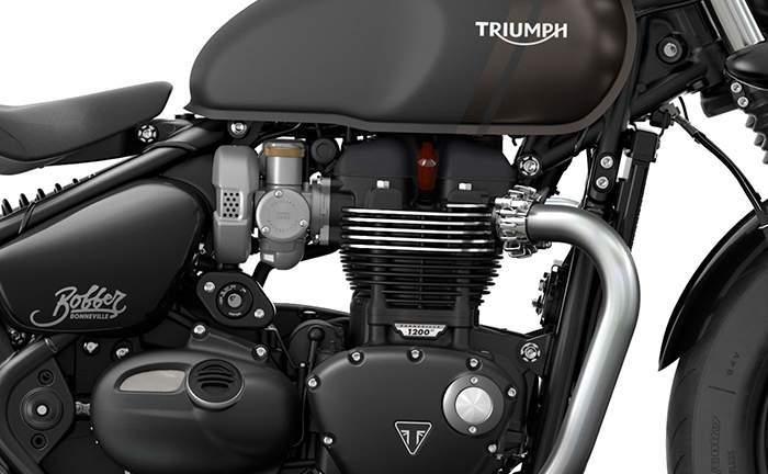 Triumph Bonneville Bobber Engine