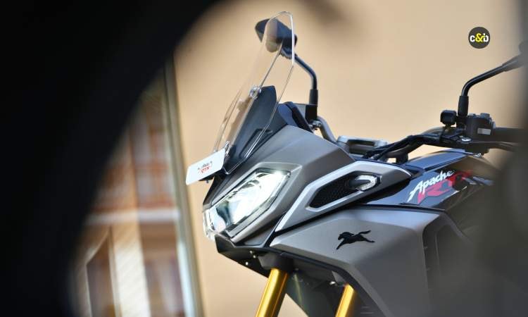 2025 TVS Apache RTX 300 View 2025 TVS Apache RTX 300 View