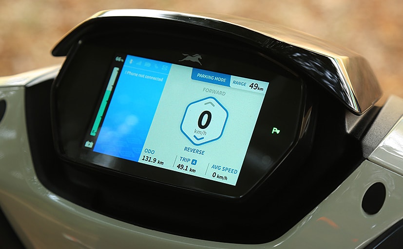 Tvs Iqube Reverce Tvs Iqube Reverce images